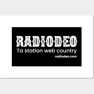 Radiodeo - Ta station web country Posters and Art